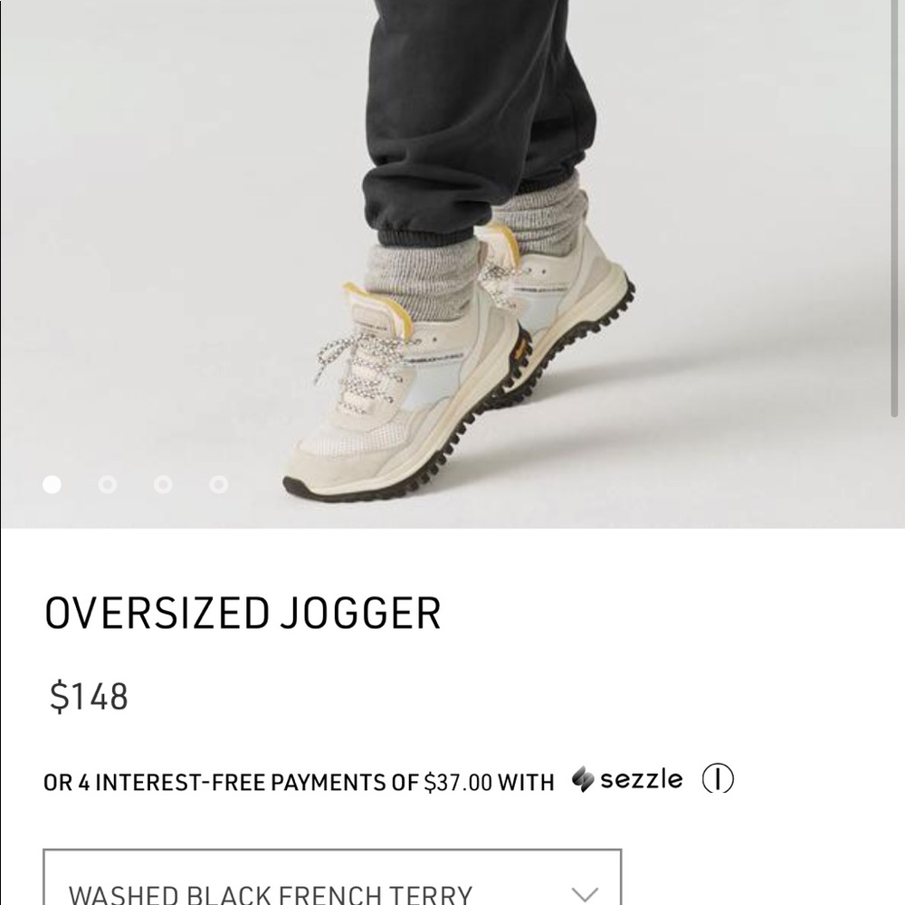 Joah Brown oversized joggers
